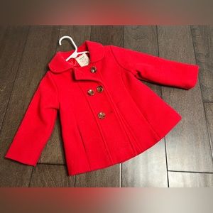 Baby girl Red Old Navy Peacoat
